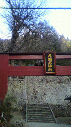 夫婦木神社の鳥居